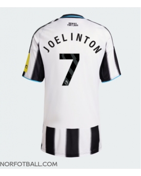 Billige Fotballdrakt Newcastle United Joelinton #7 Replika Hjemmedrakt Dame 2025-26 Kortermet
